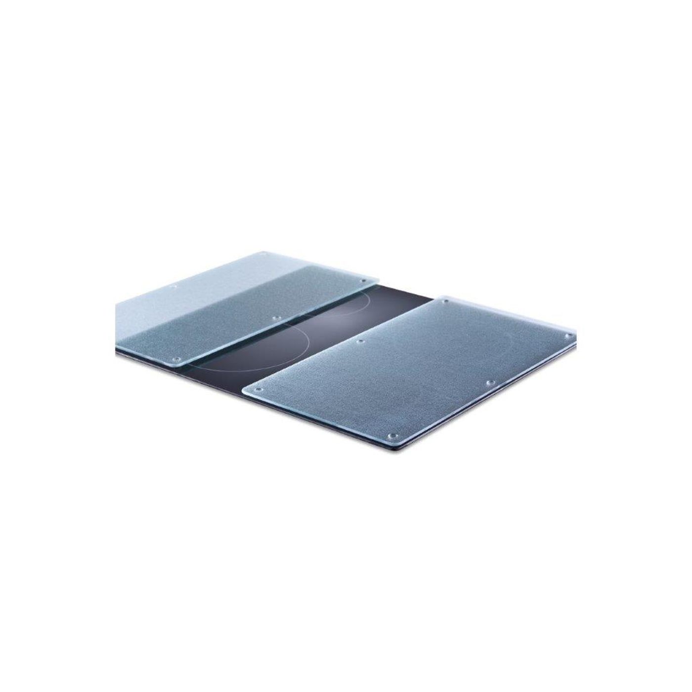Lot de 2 Protèges plaque de cuisson en verre