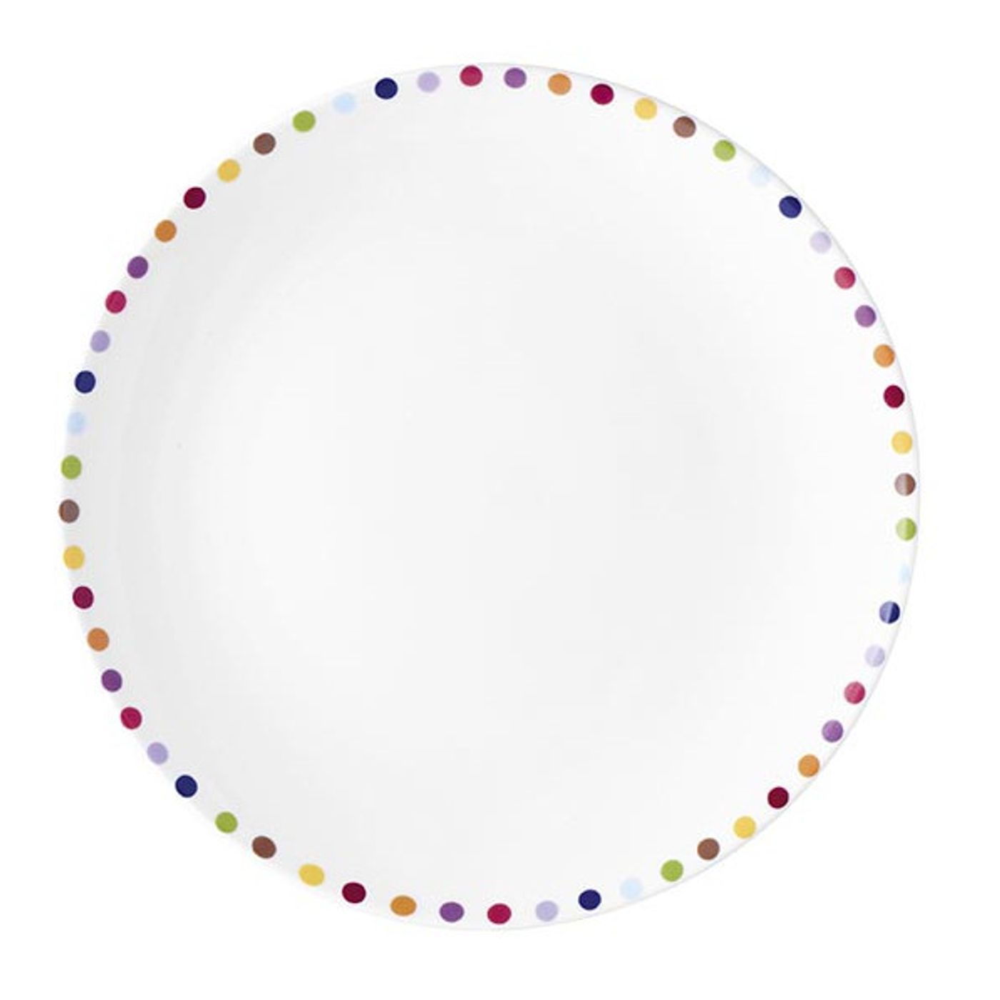 Assiette plate CONFETTIS 27 cm