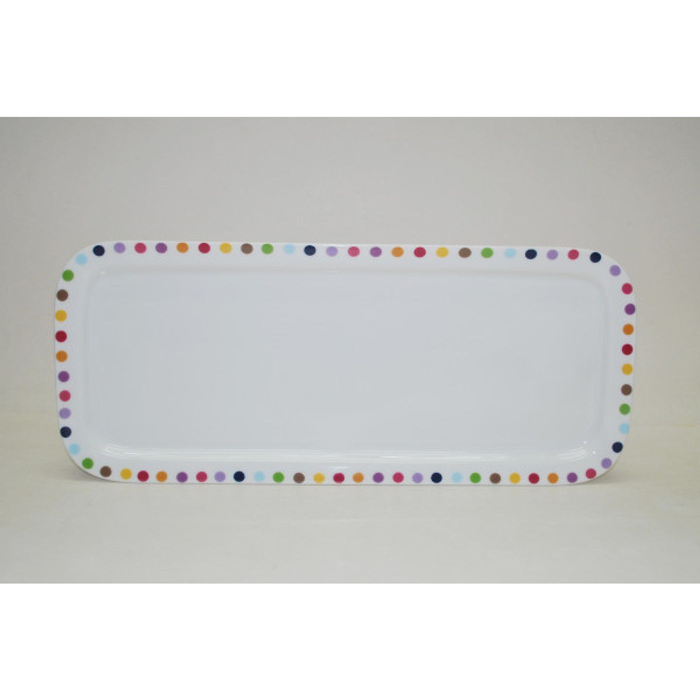 Plat à cake CONFETTIS 37x15,5 cm