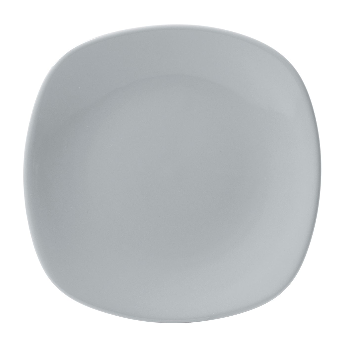 Assiette dessert Square gris clair