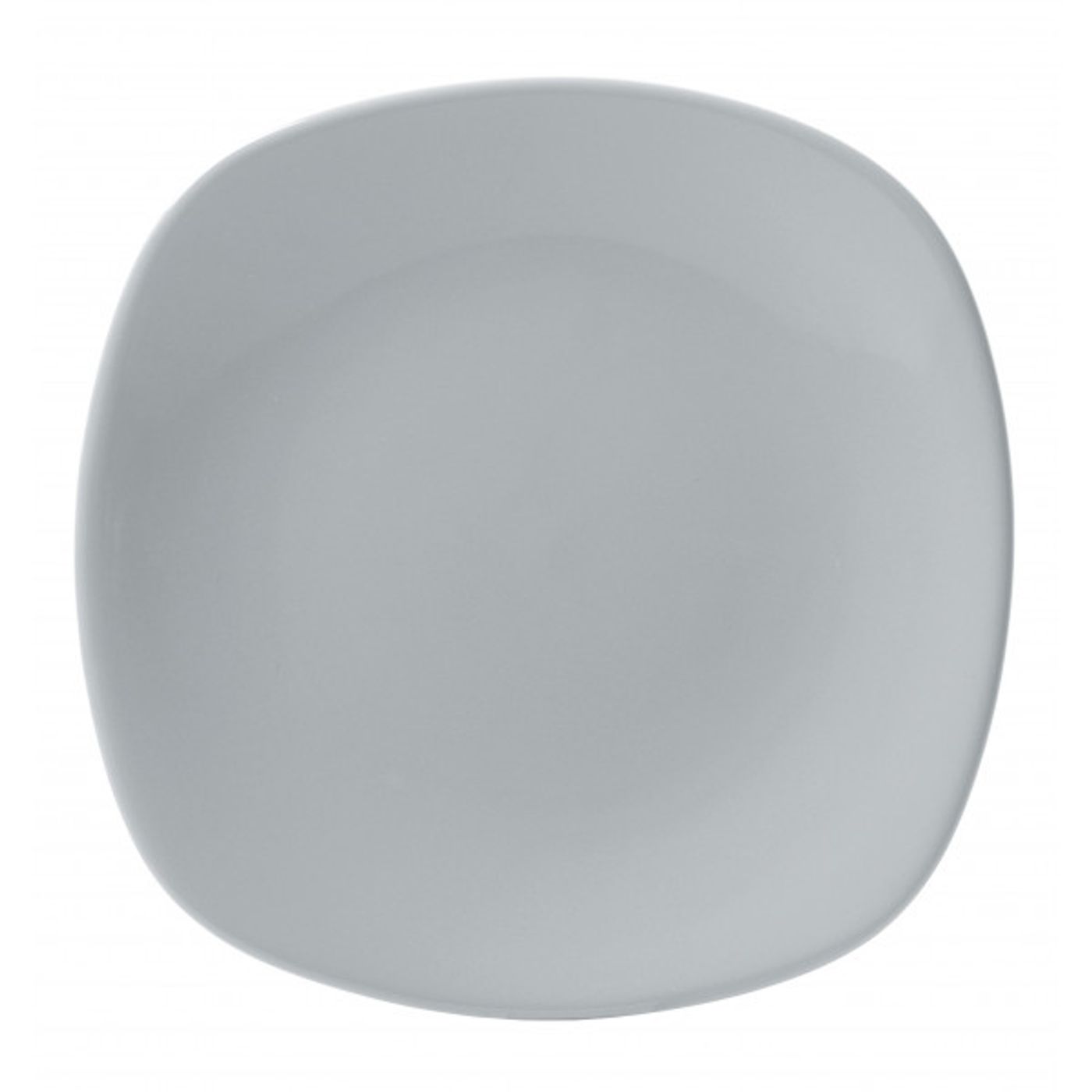 Assiette dessert Square gris clair