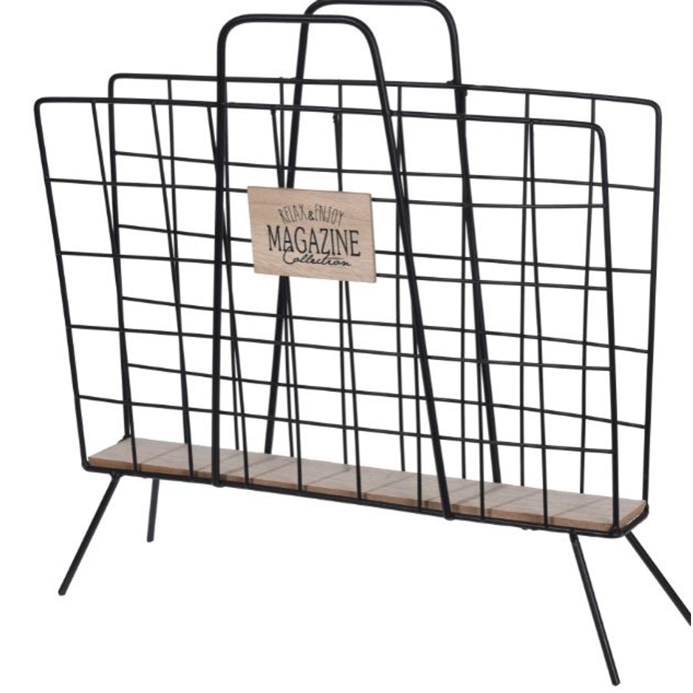Porte revue noire