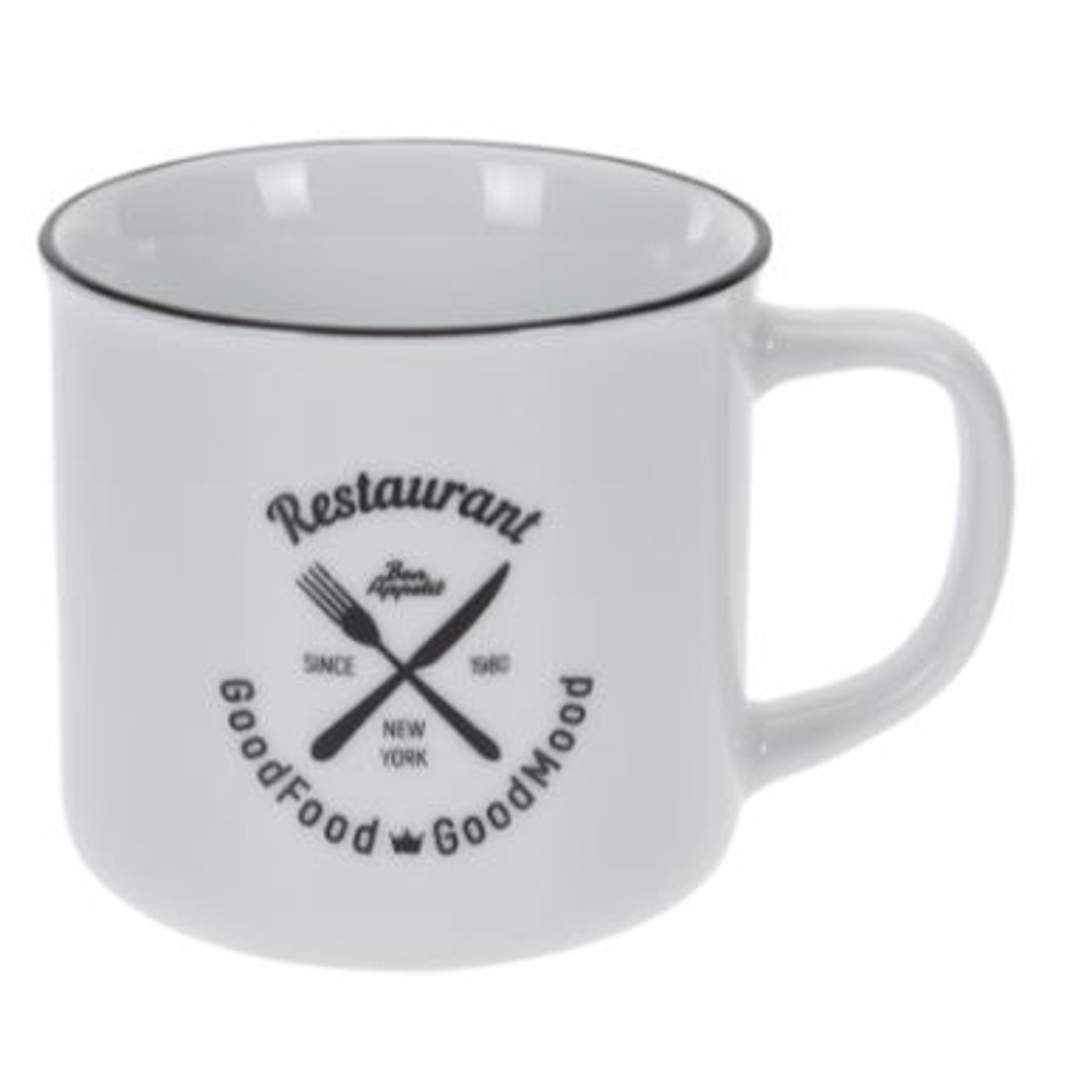 Mug porcelaine Bistro 32cl restaurant