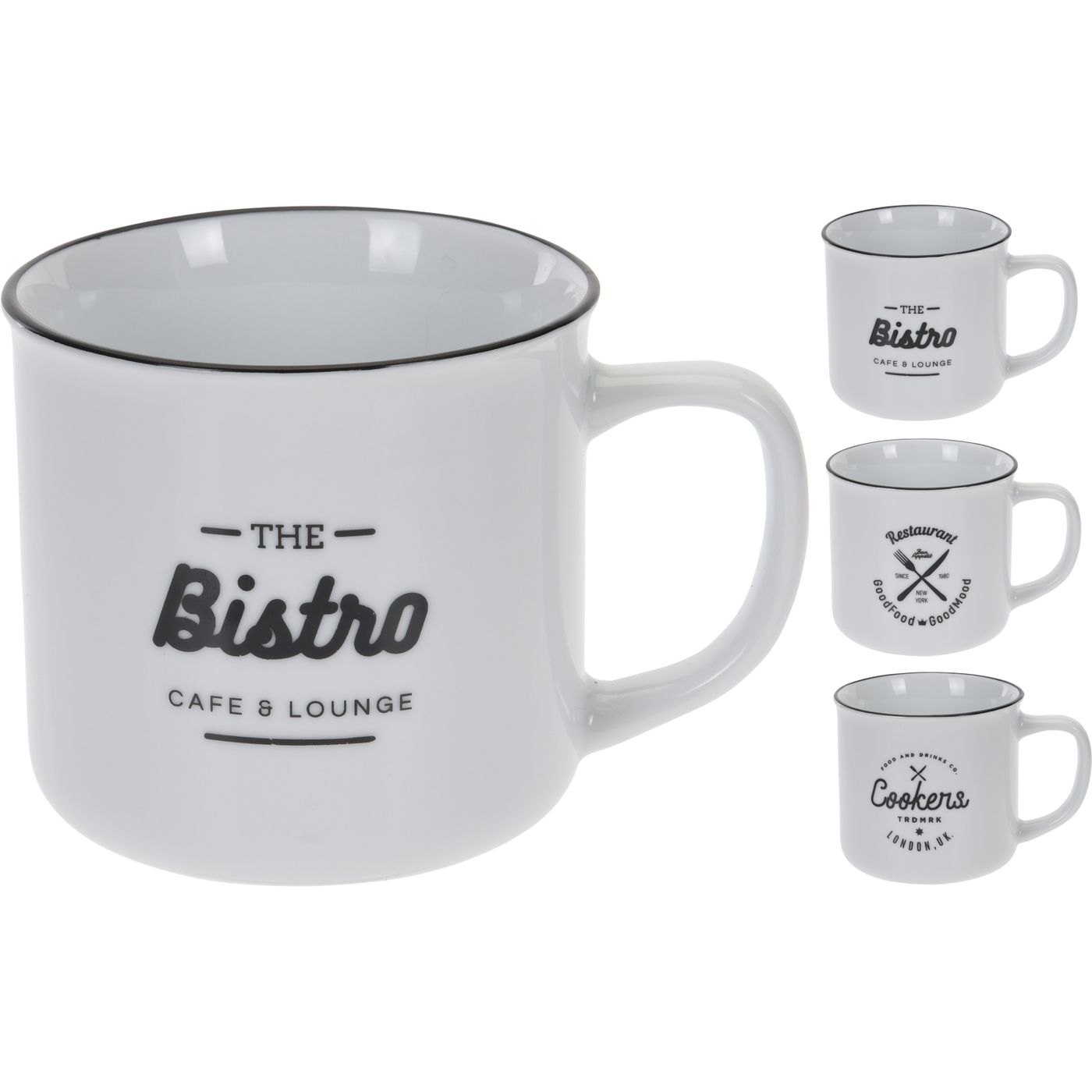 Mug porcelaine Bistro 32cl