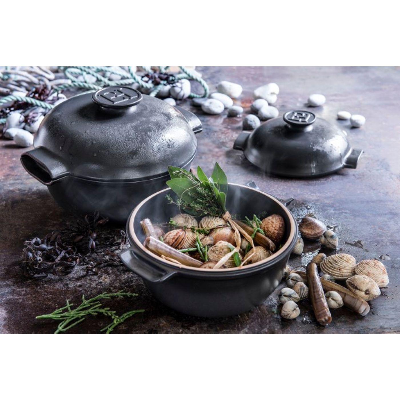 Cocotte céramique Delight ronde 2L
