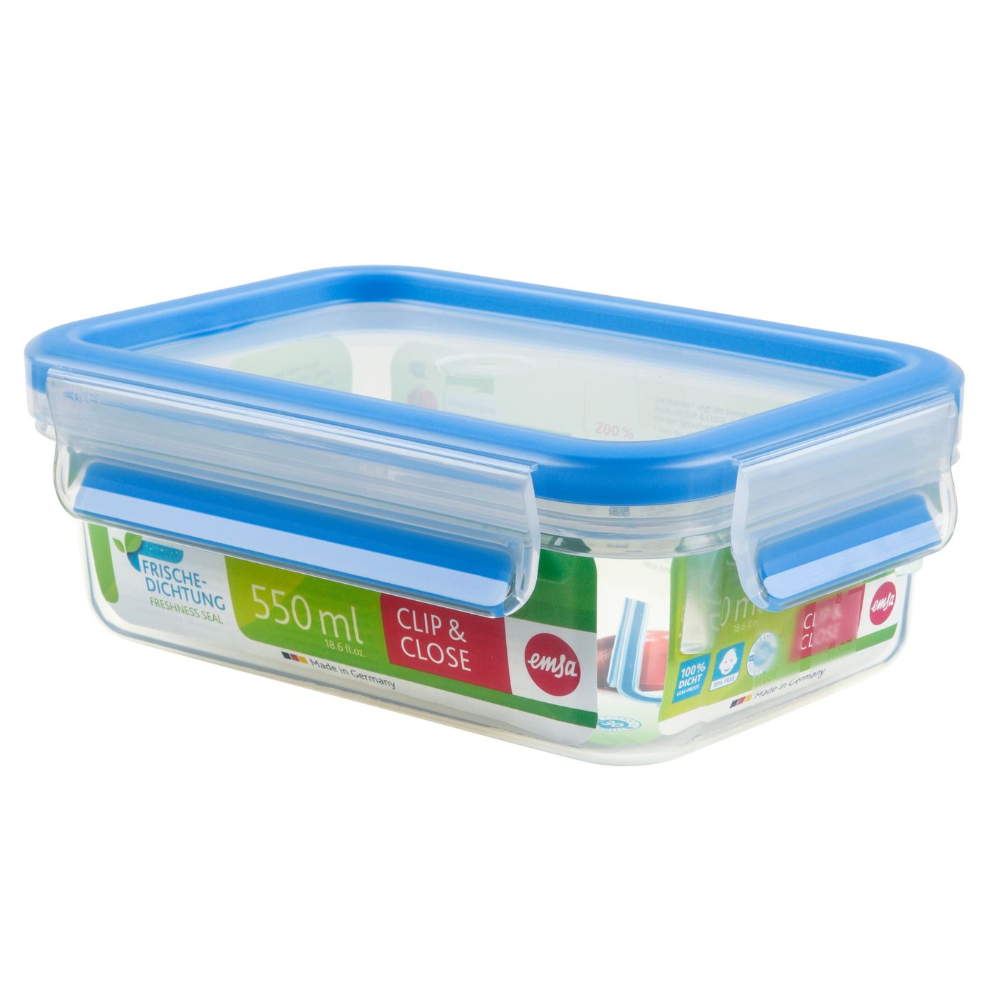 Boîte de conservation Clip & Close rectangle 0,55 L
