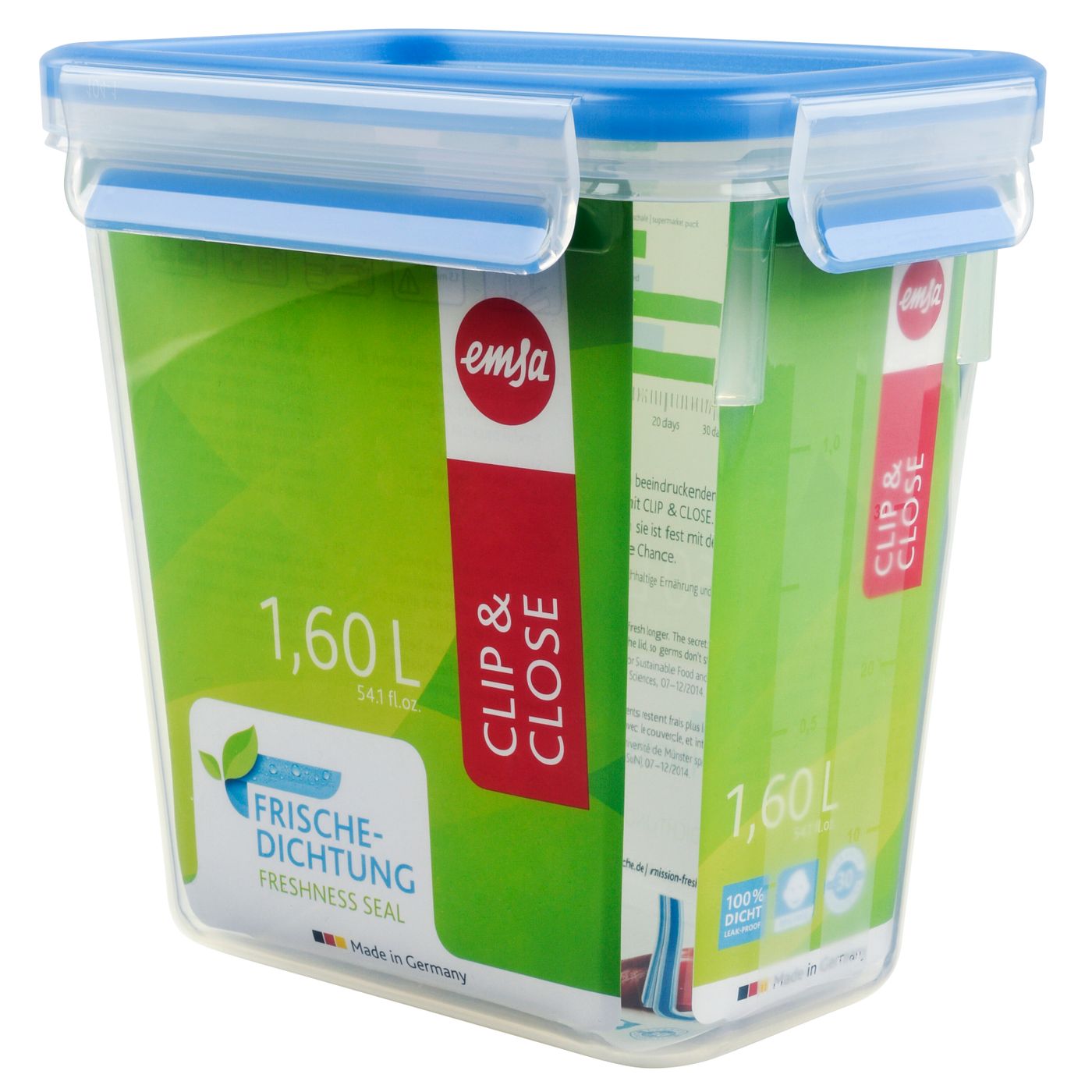 Boîte de conservation Clip & Close rectangle 1,6 L