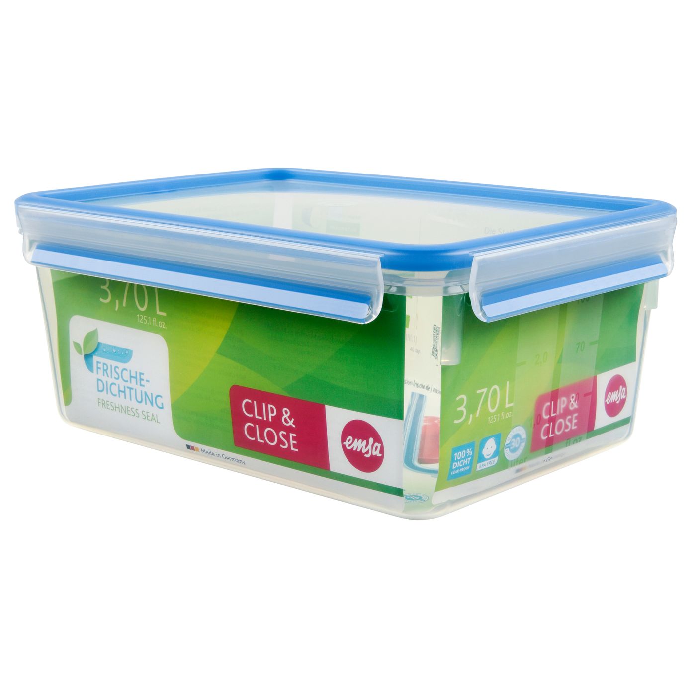 Boîte de conservation Clip & Close rectangle 3,7 L