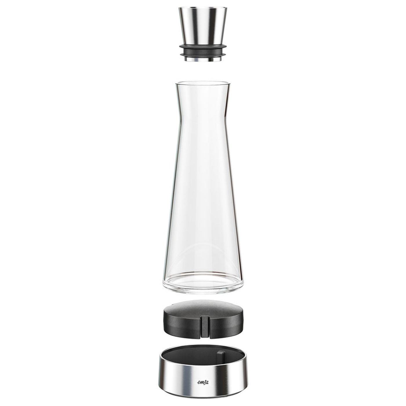 Carafe Flow Slim 1L inox