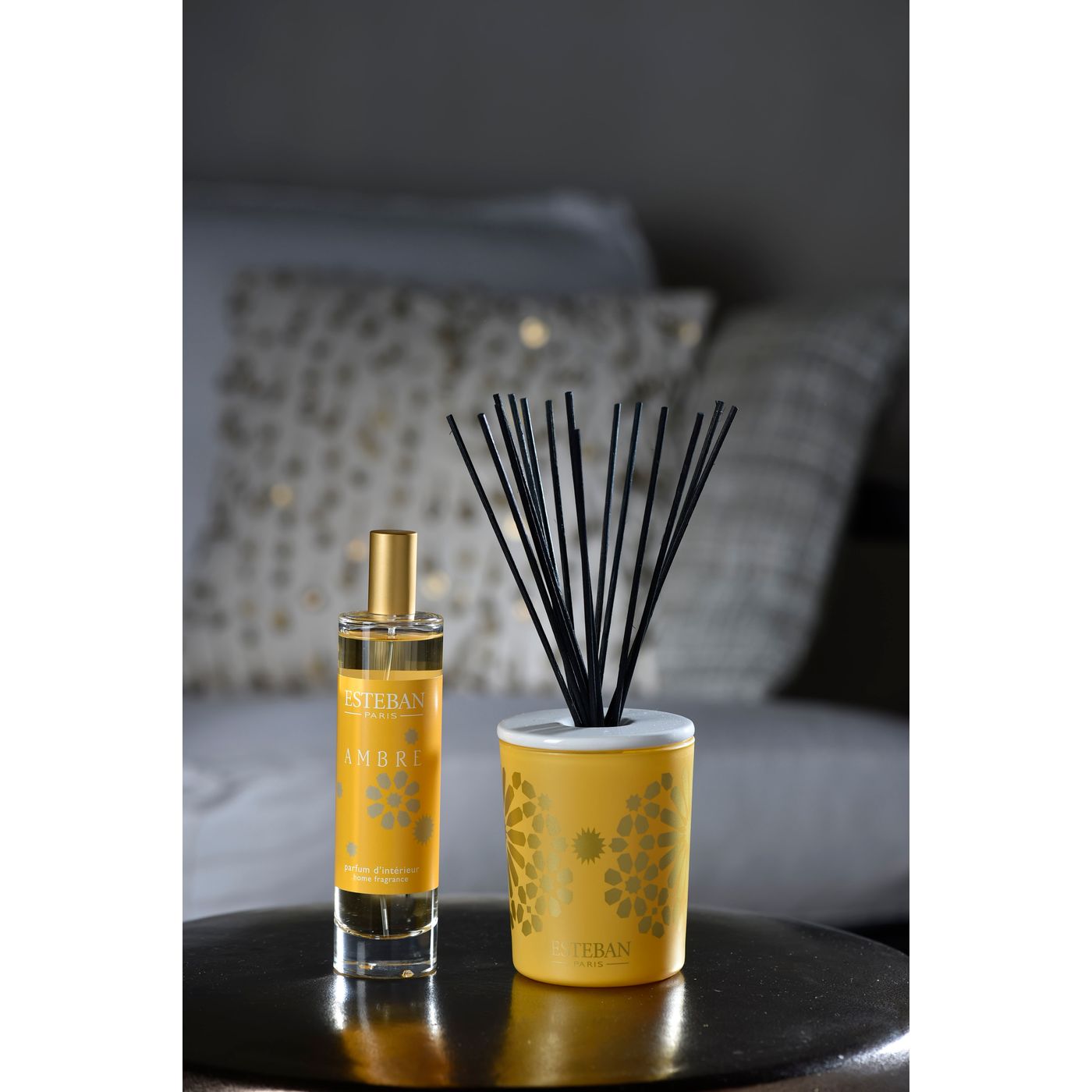 Bouquet parfumé décoratif 100ml Ambre