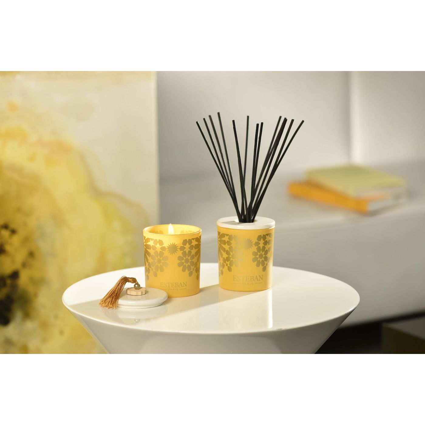 Bouquet parfumé décoratif 100ml Ambre