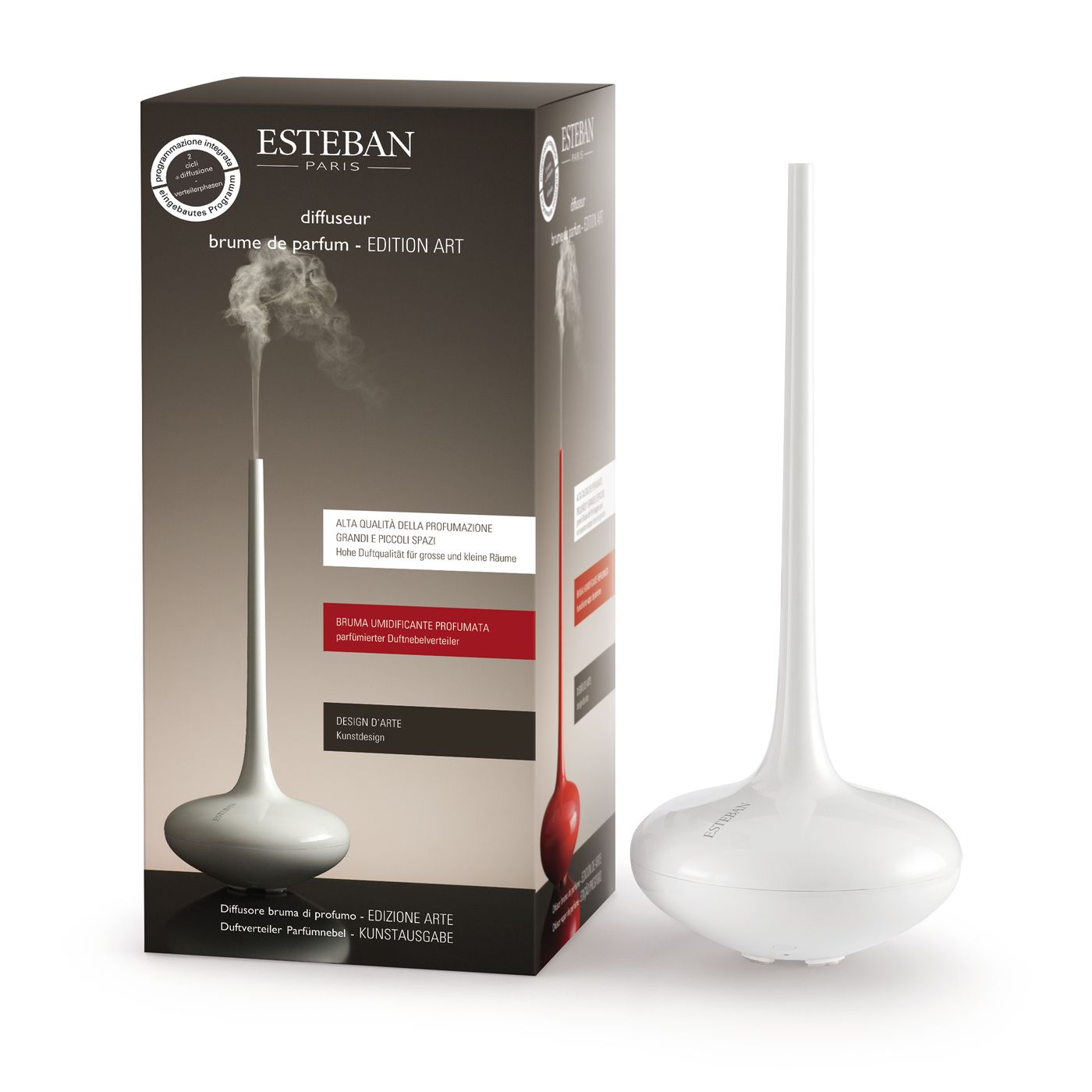 Diffuseur brume parfumée art blanc