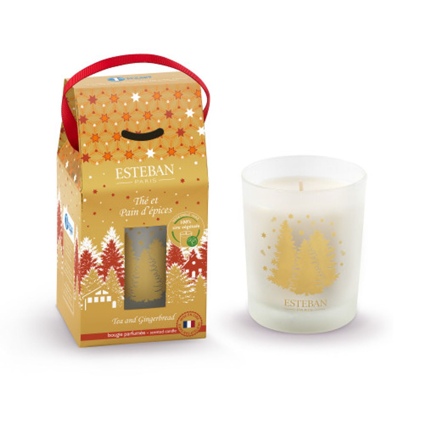 Coffret 8 Bougies Parfumées Noël Cire De Soja - Parfums Festifs Pain D'Épices Vin Chaud - Cadeau Fêtes