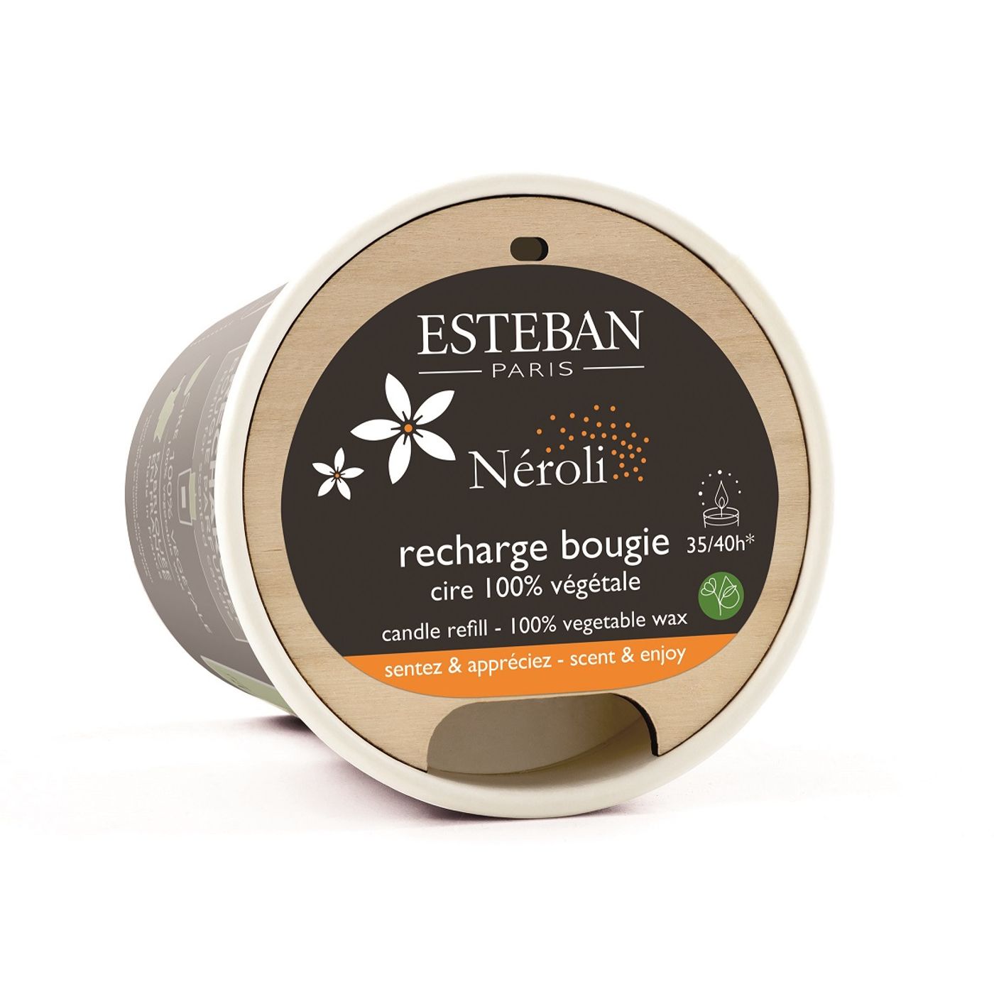 Recharge bougie parfumée 180g Néroli