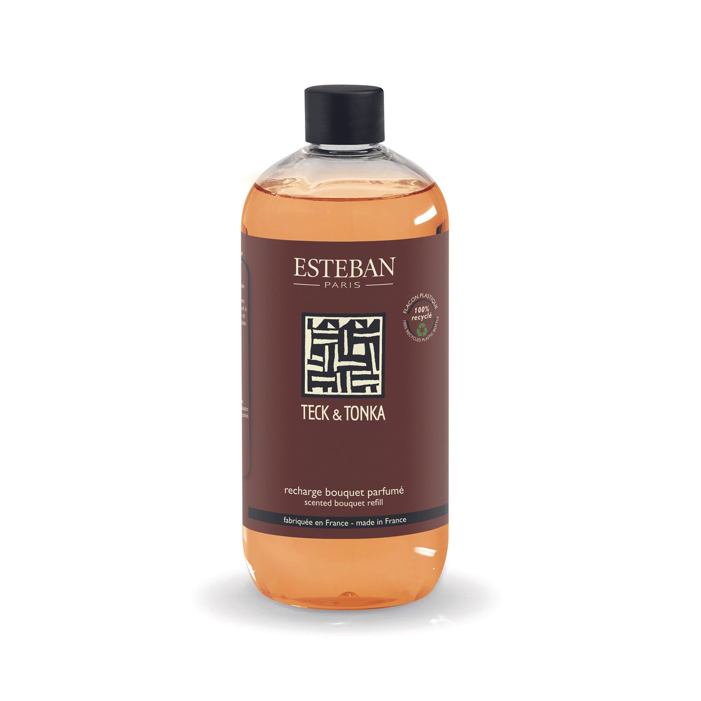Recharge pour bouquet parfumé 500ml Teck & Tonka