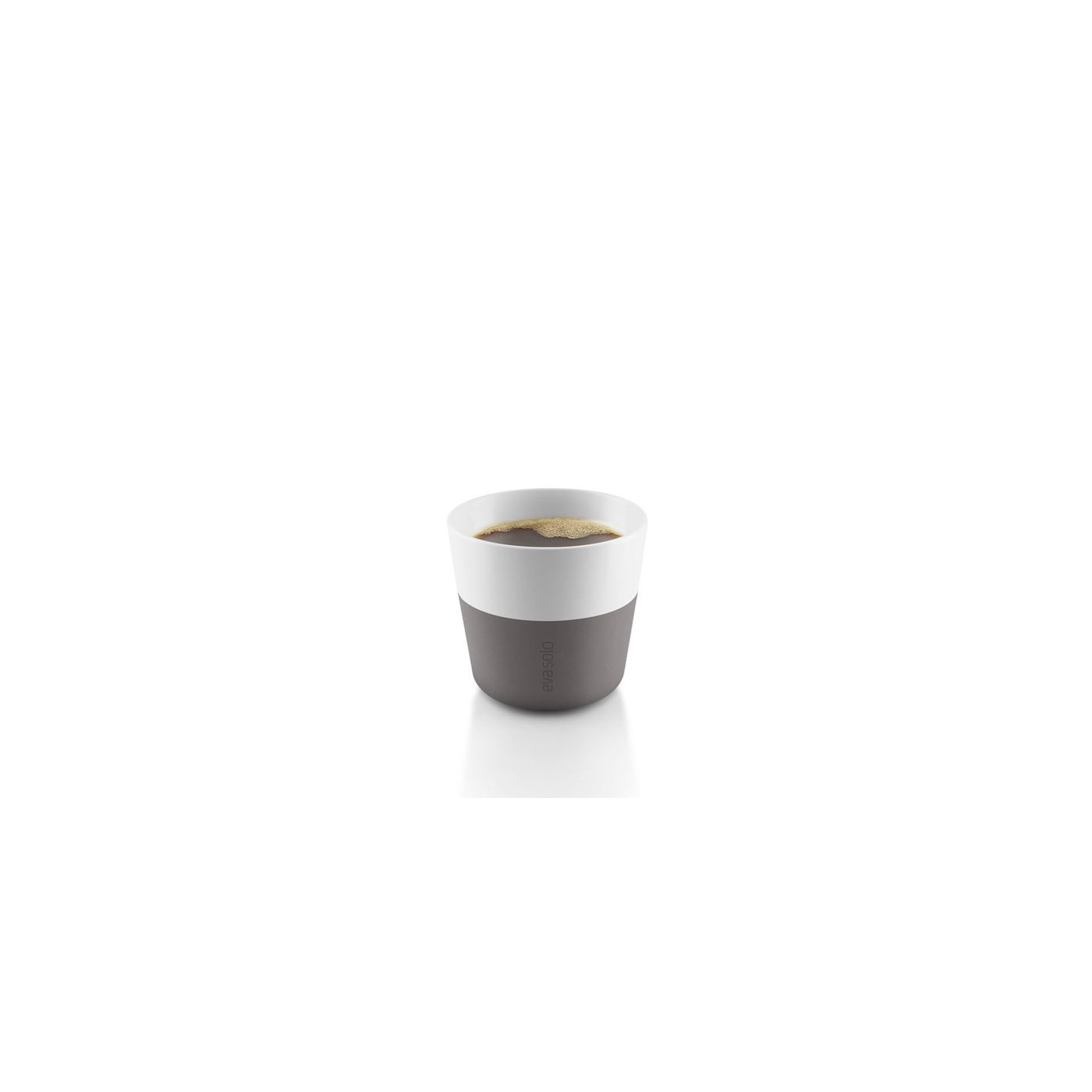 Set de 2 Mugs Lungo duo gris foncé