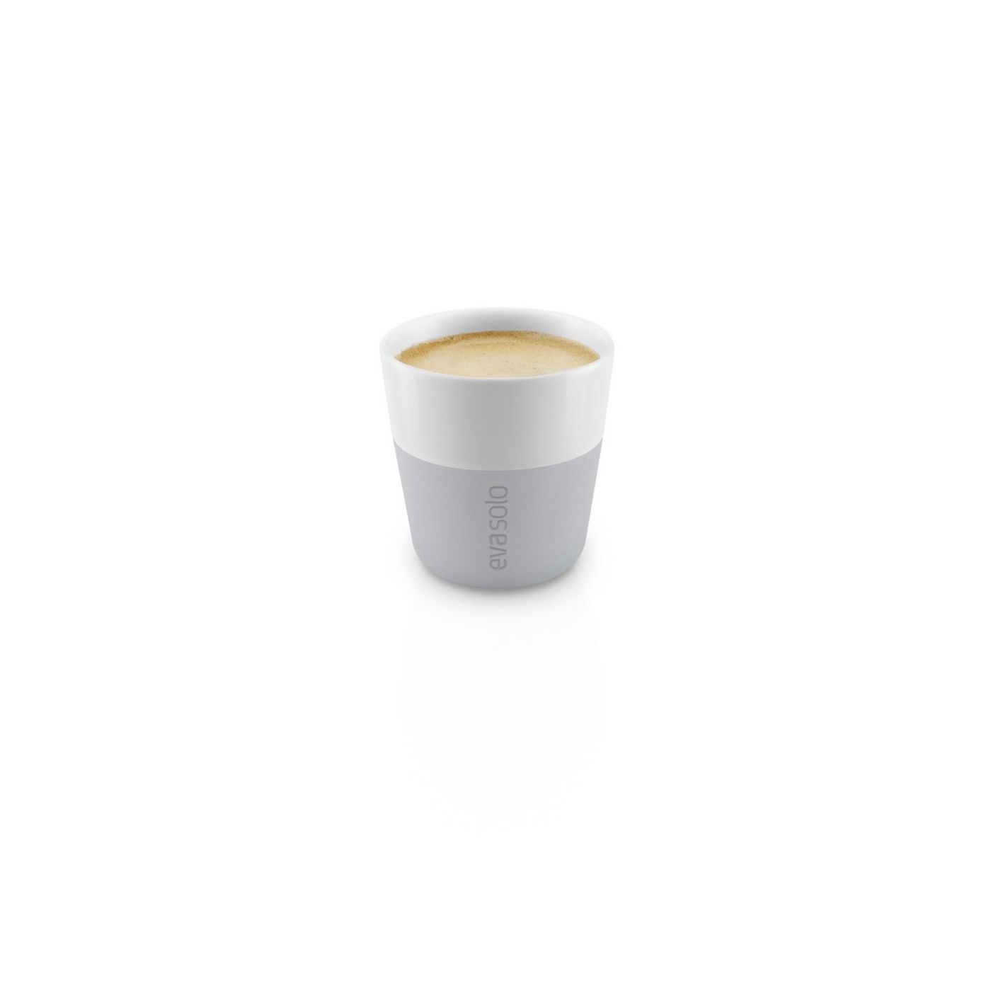 Set de 2 Mugs à expresso duo gris clair