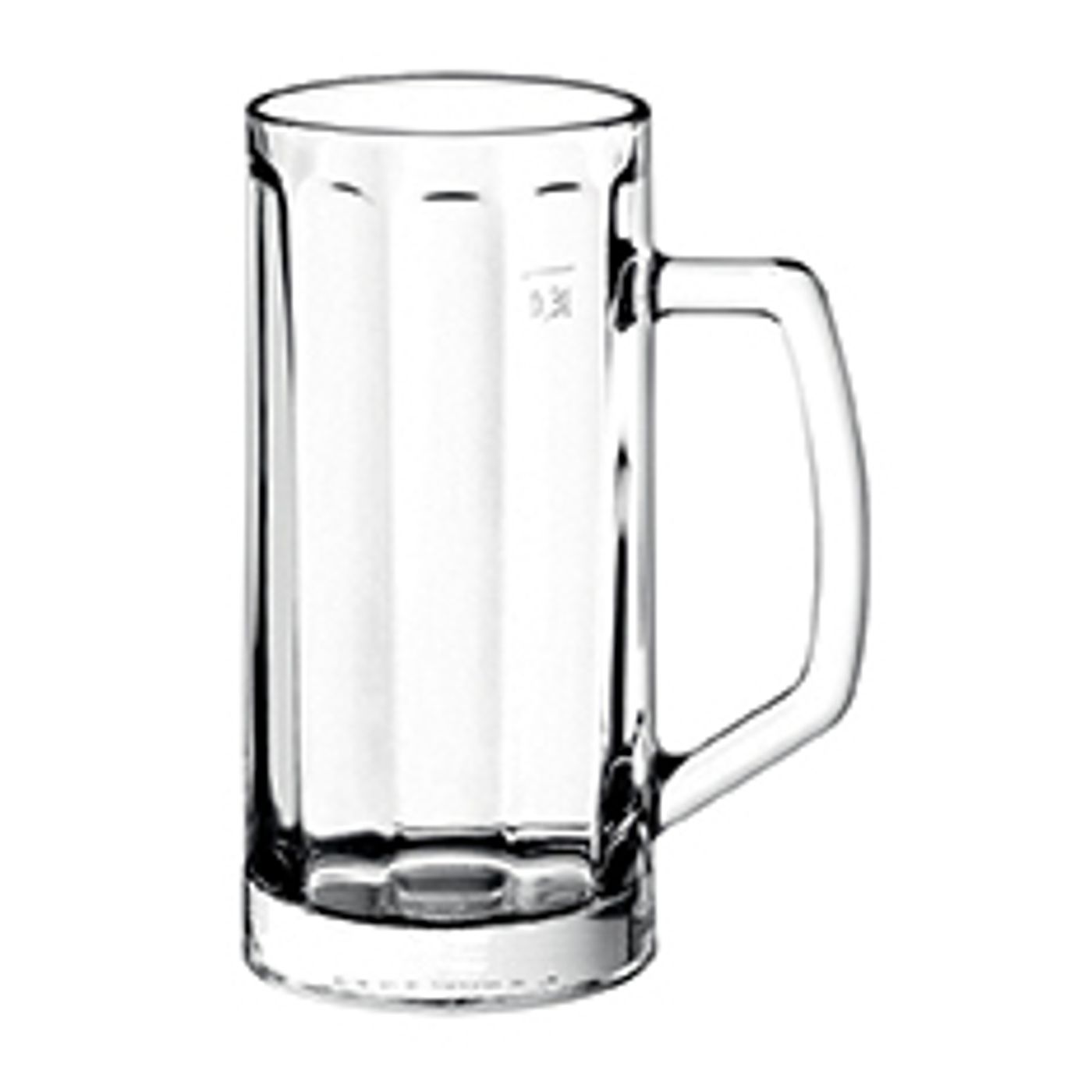 Chope de bière LEO OPTIQUE 39 cl