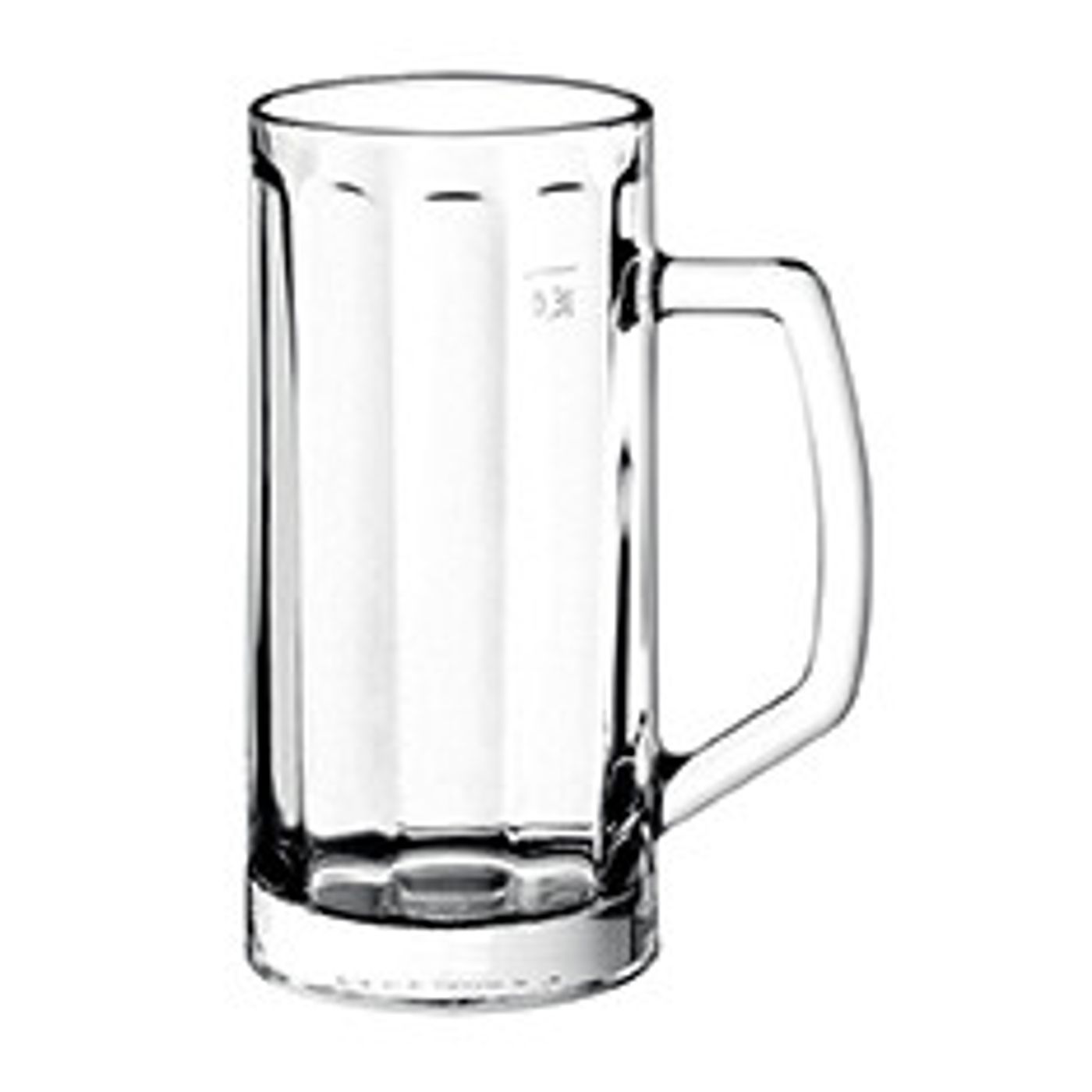 Chope de bière LEO OPTIQUE 39 cl