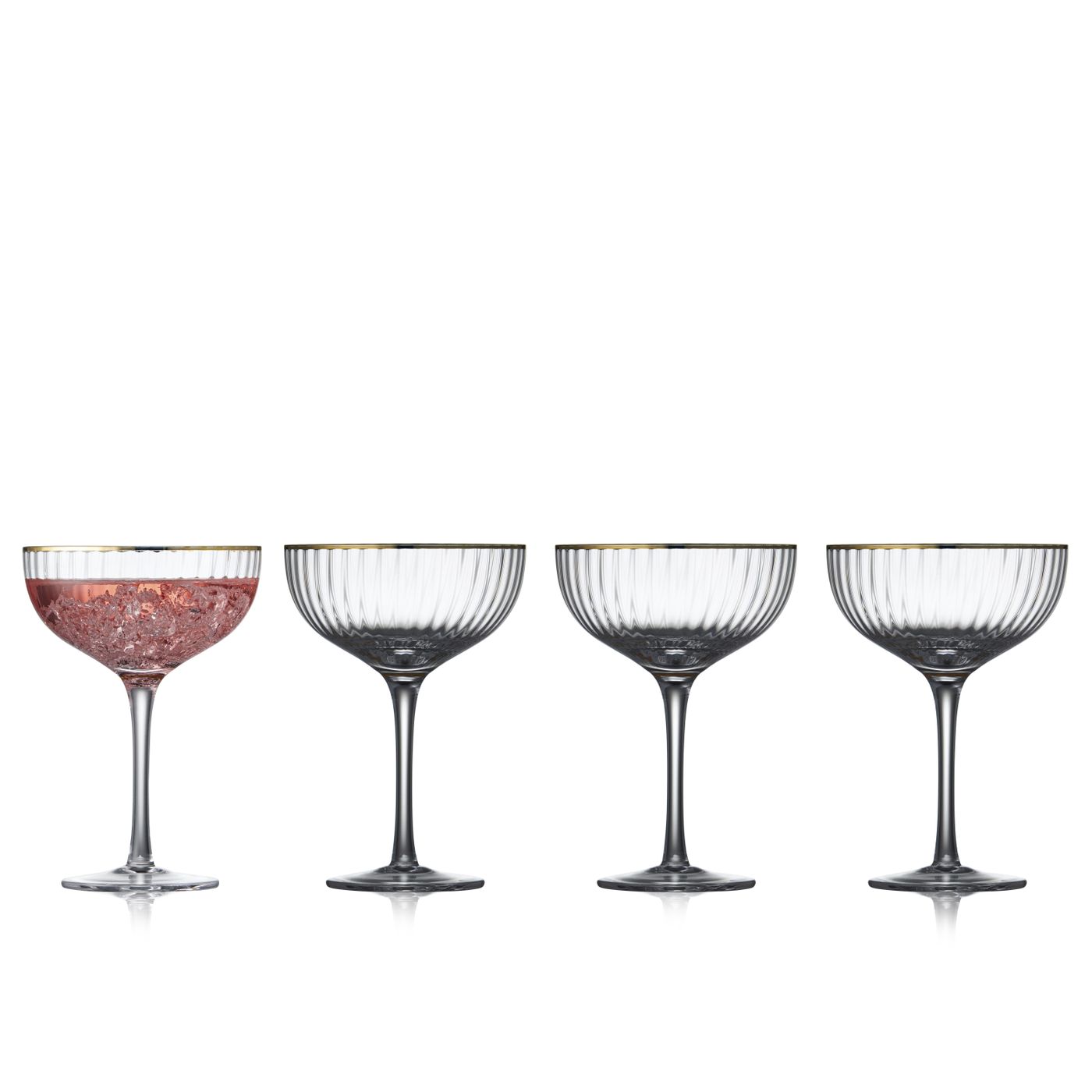 4 coupes à champagne 31,5 cl palermo