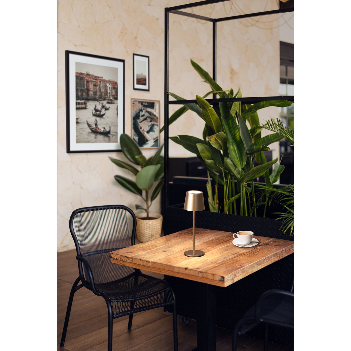 Lampe de table Roxi café