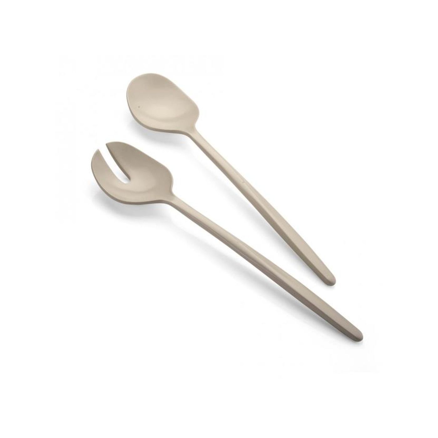 Couverts à salade tierra gris