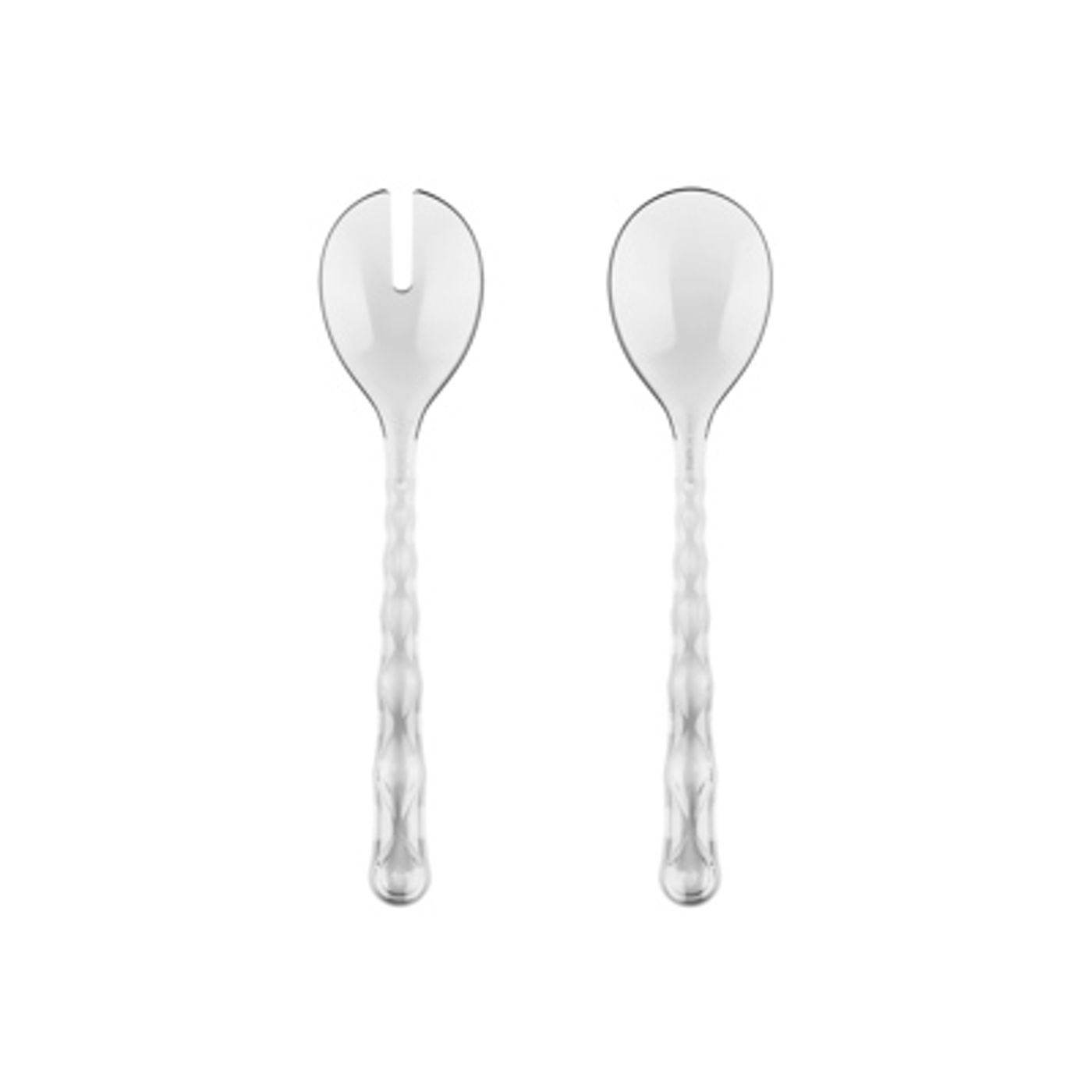 Couverts à salade Vanity transparent
