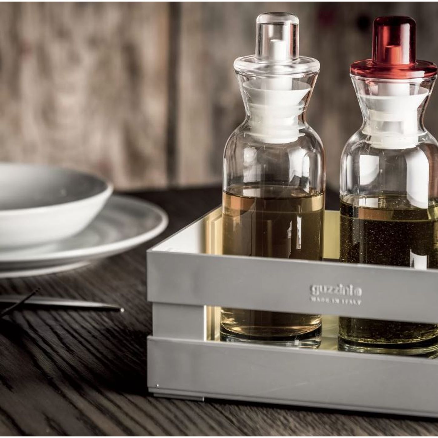 Huilier / Vinaigrier en verre 250 ml