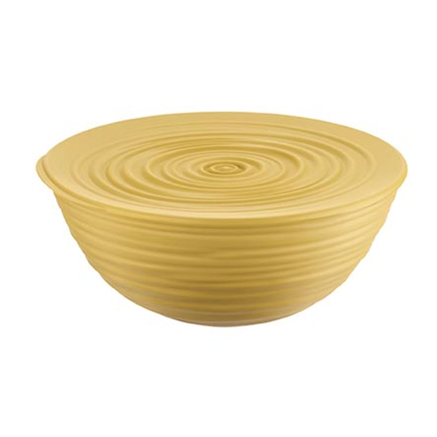 Saladier avec couvercle Tierra jaune 30 cm