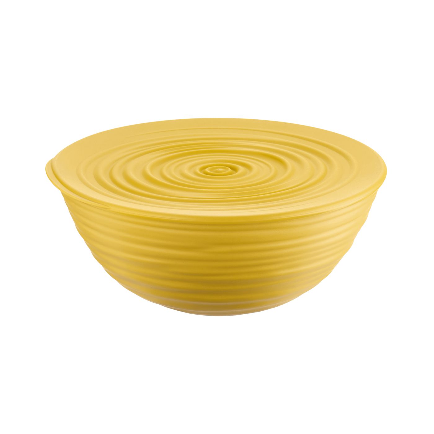 Saladier avec couvercle Tierra jaune 25 cm