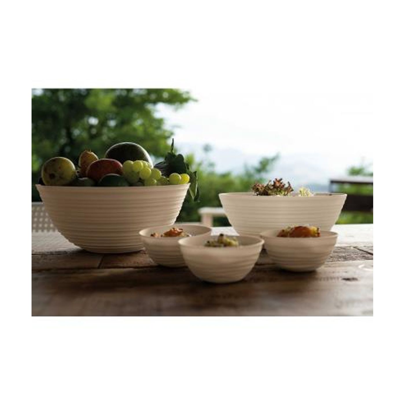 Saladier Tierra 25cm beige
