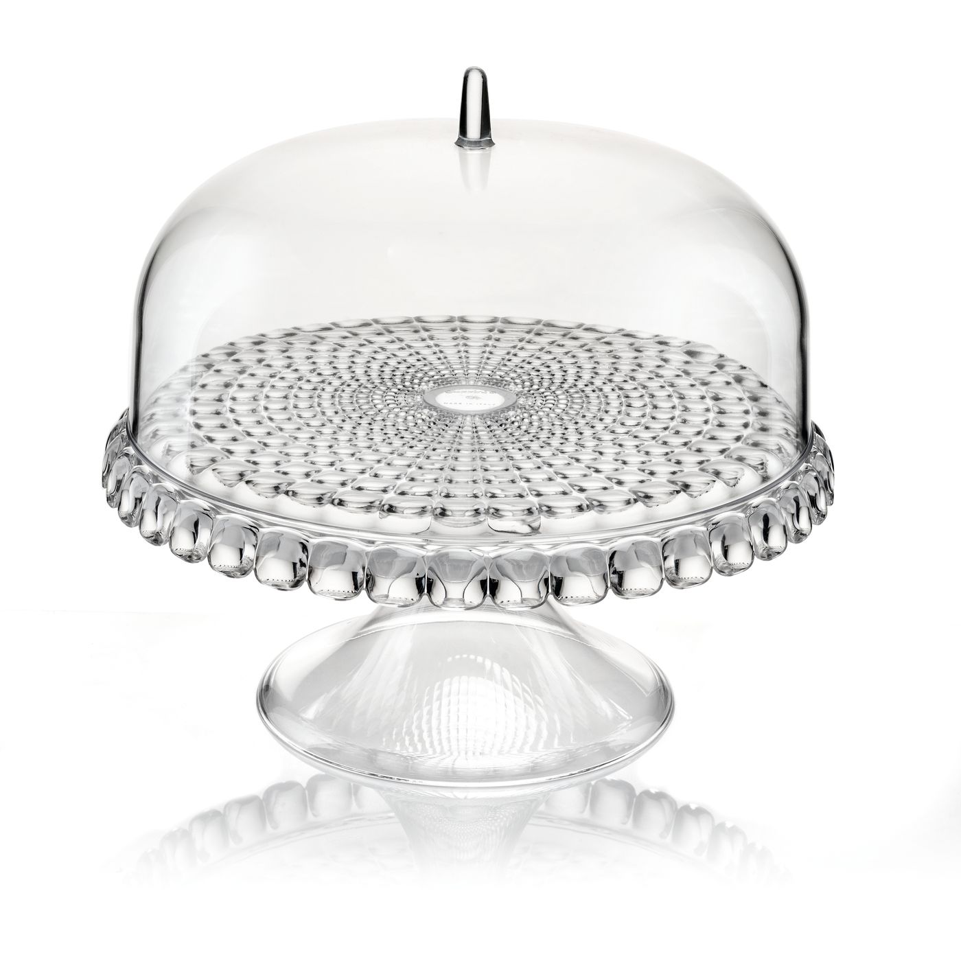 Plat à gâteau + cloche TIFFANY