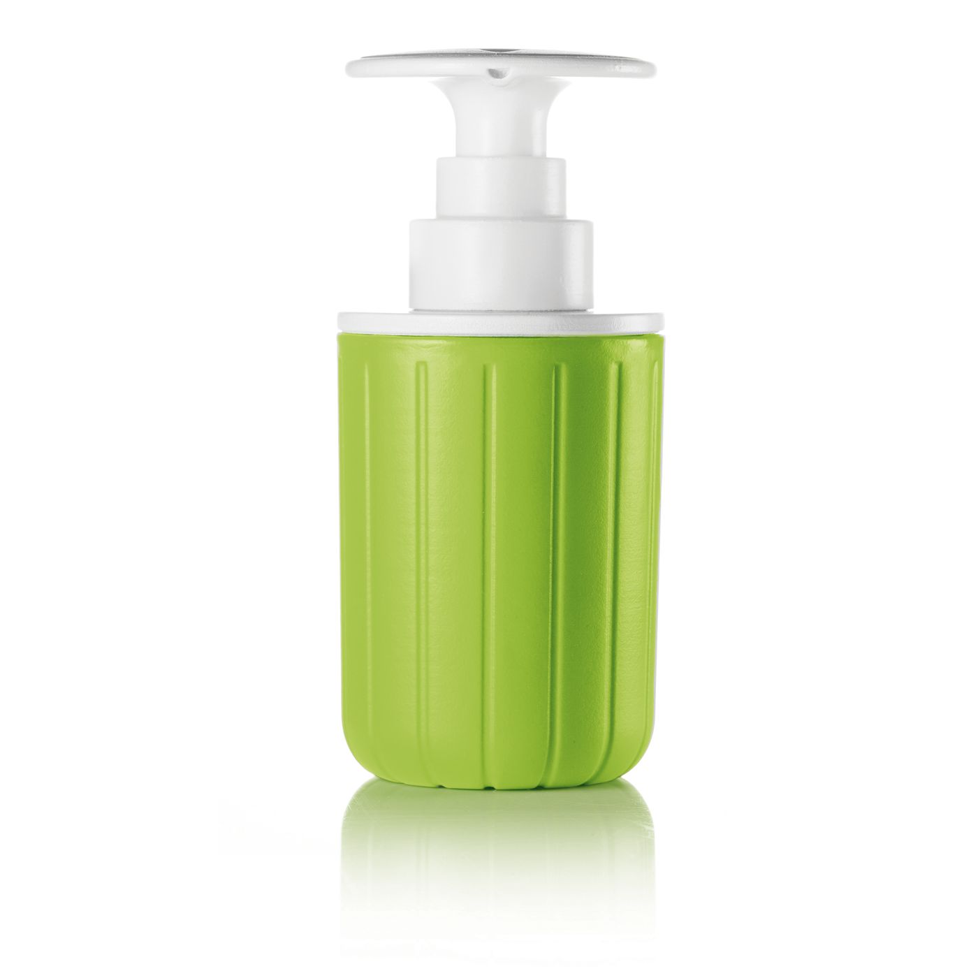 Pompe à savon vert
