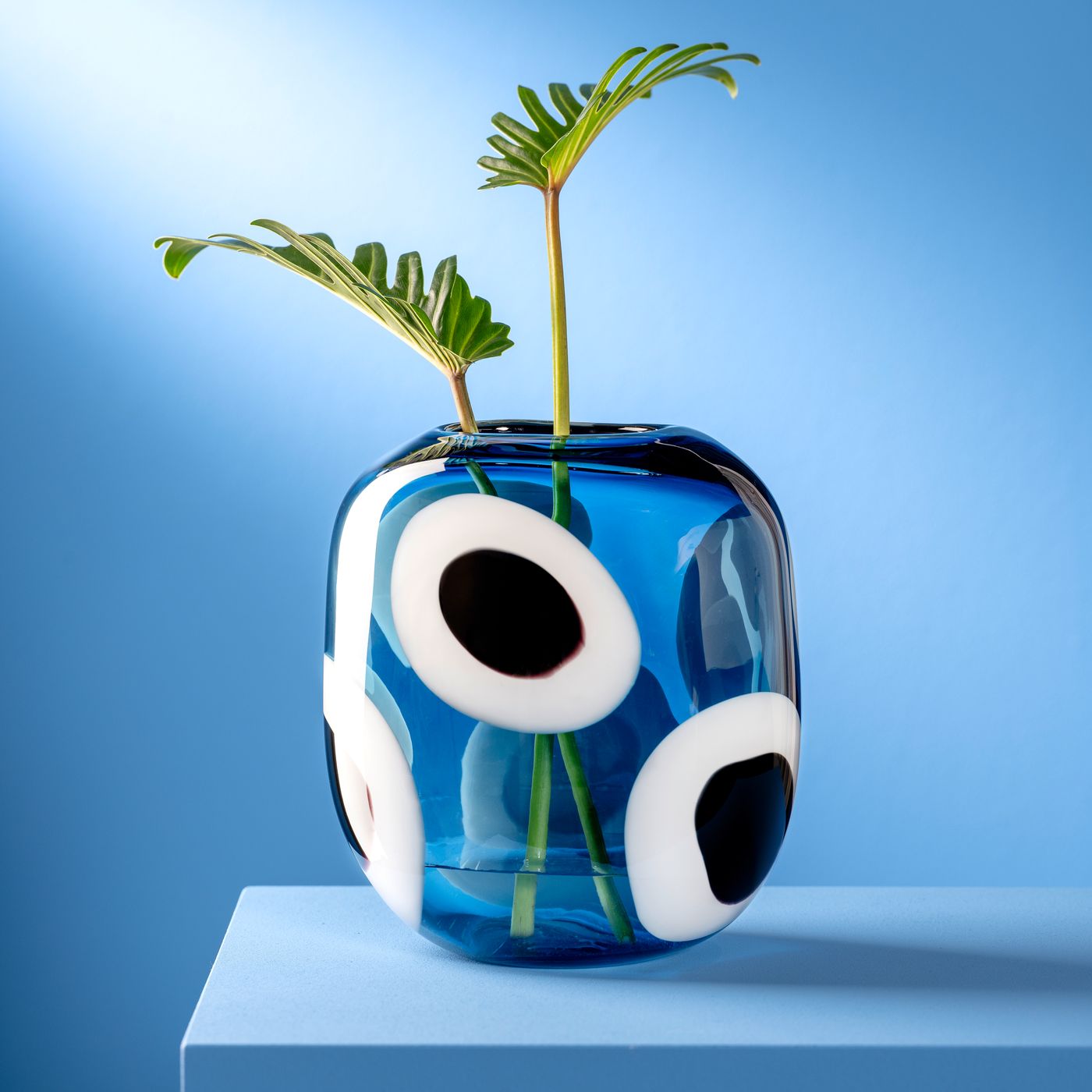 Vase Orchi 22 CM BLU LEONARDO