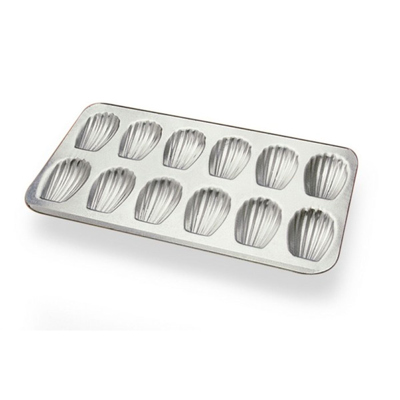 Moule à madeleines fer blanc