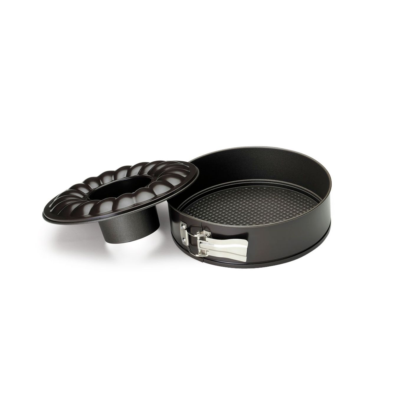 Moule à manqué démontable 2 fonds 24cm