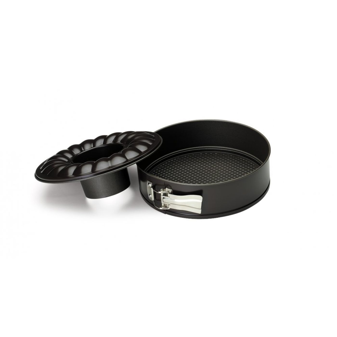 Moule à manqué démontable 2 fonds 28cm