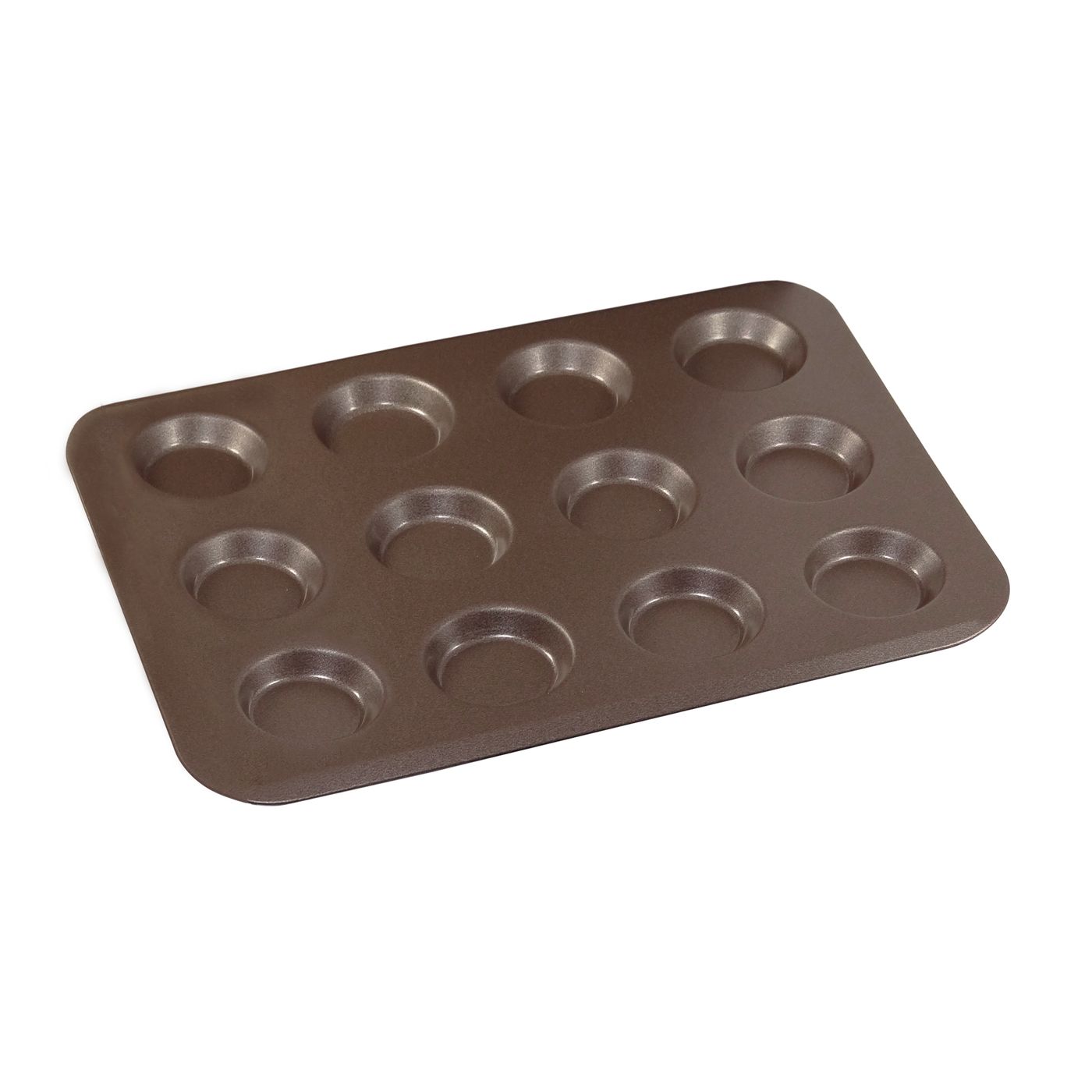 Plaque 12 mini-tartelettes anti-adhérente