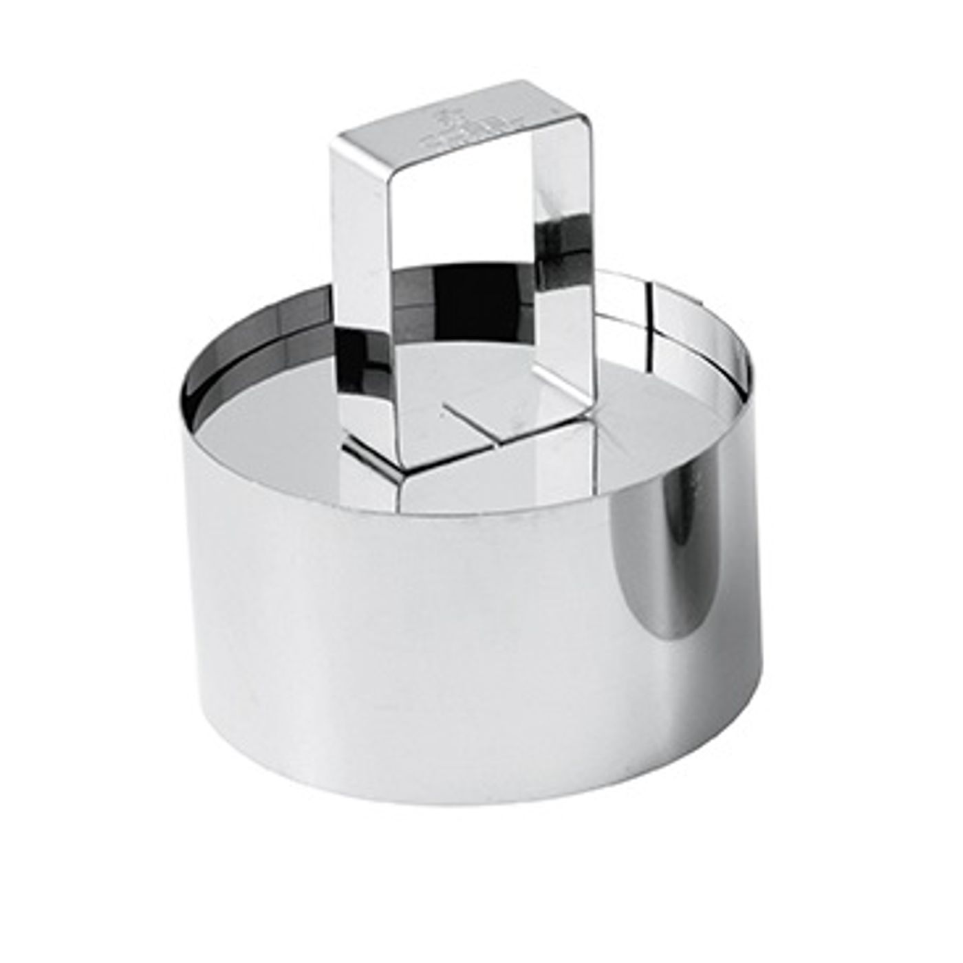 Cercle à mousse inox diamètre 8 cm