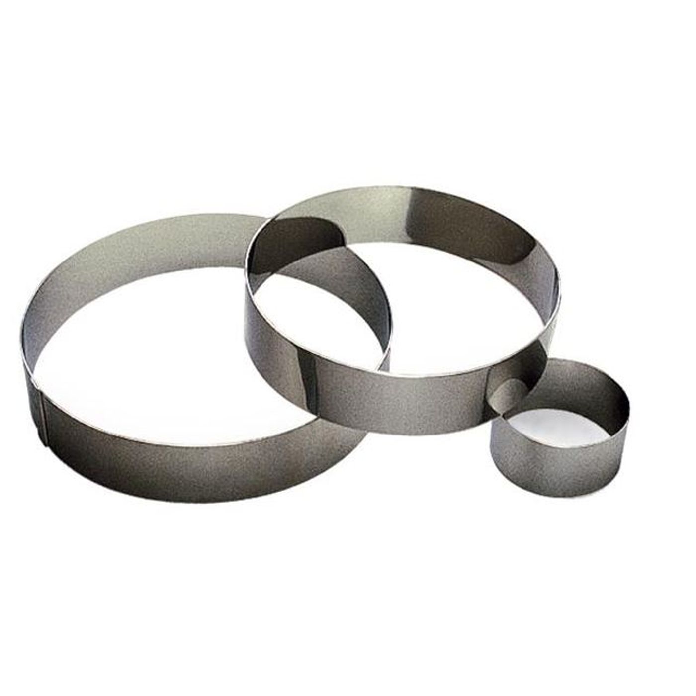 Cercle à mousse inox diamètre 26 cm