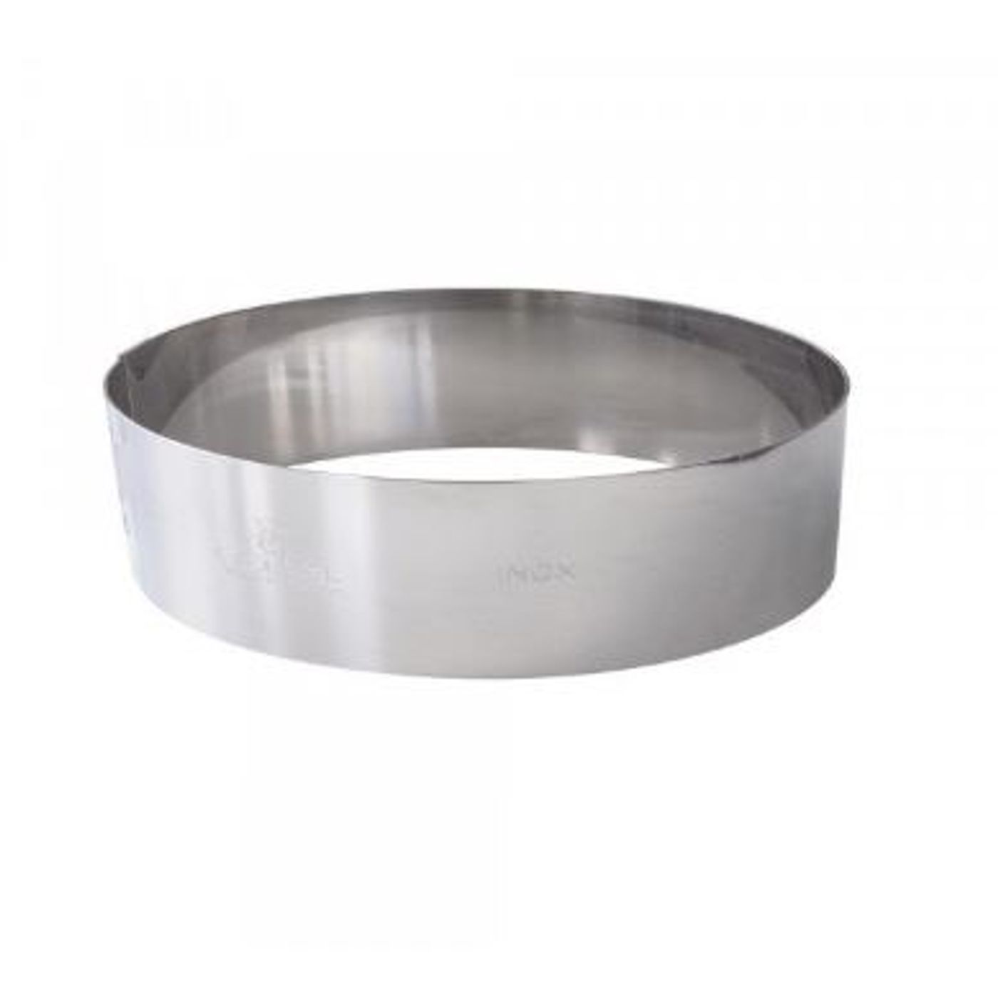 Cercle à mousse inox diamètre 28 cm