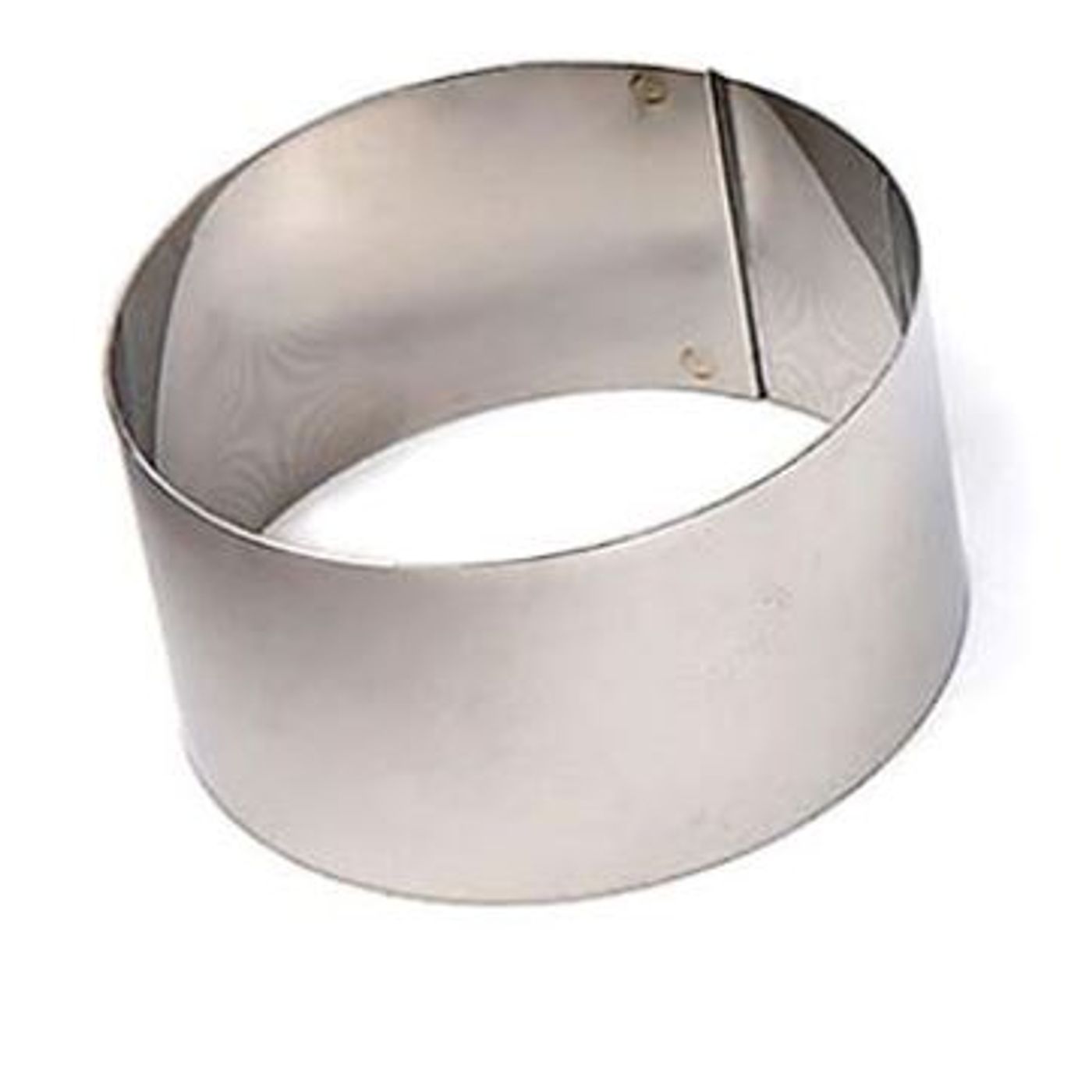 Cercle à mousse inox diamètre 6 cm