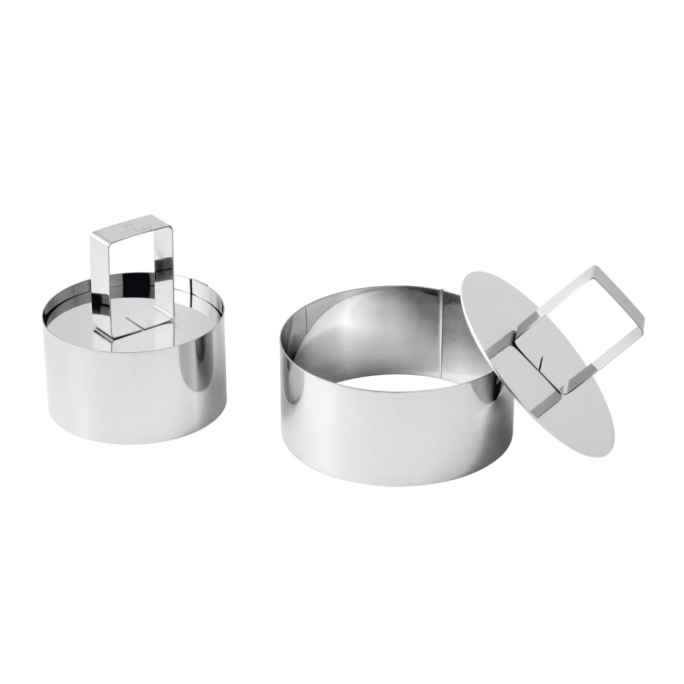 Cercle à mousse inox diamètre 7 cm