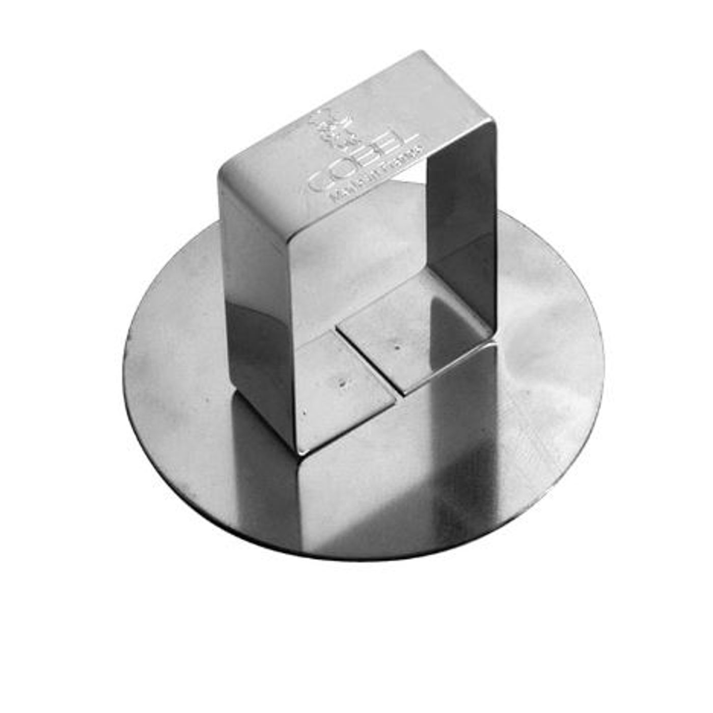 Poussoir à mousse inox diamètre 6,8 cm