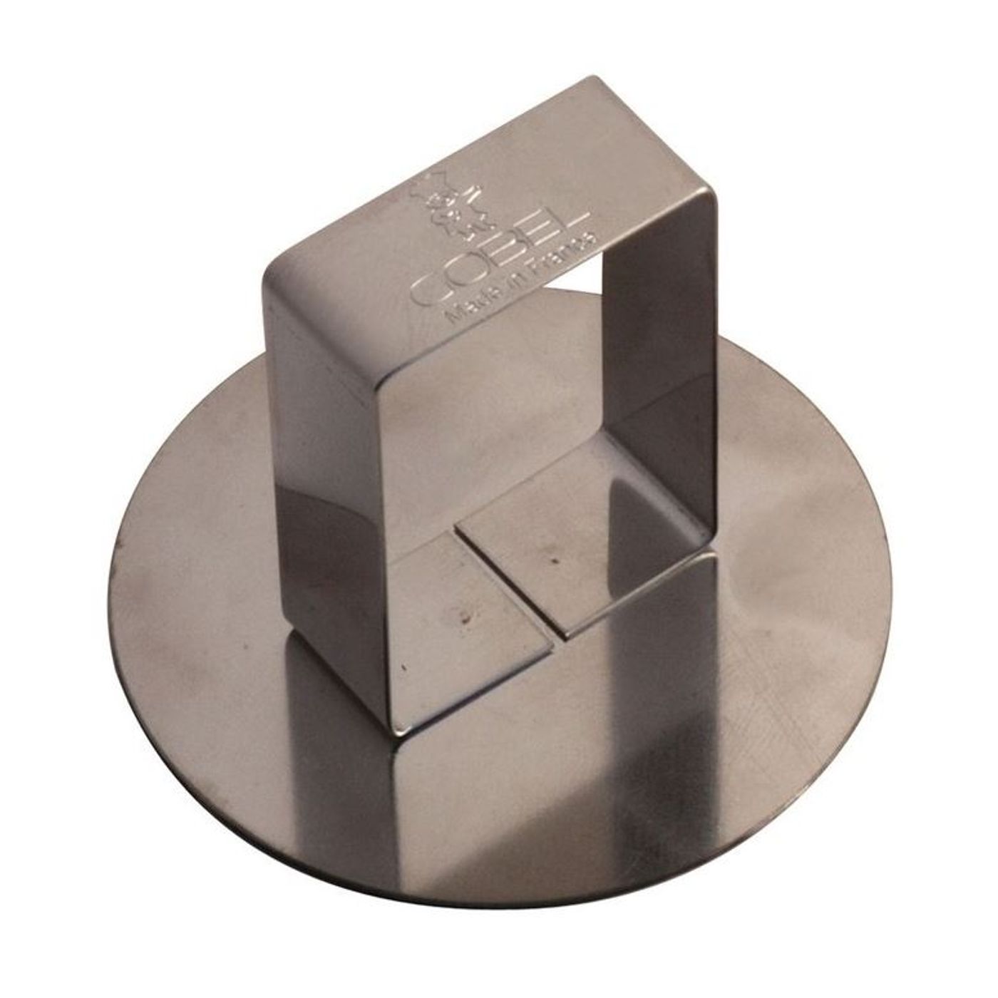 Poussoir à mousse inox diamètre 9,8 cm