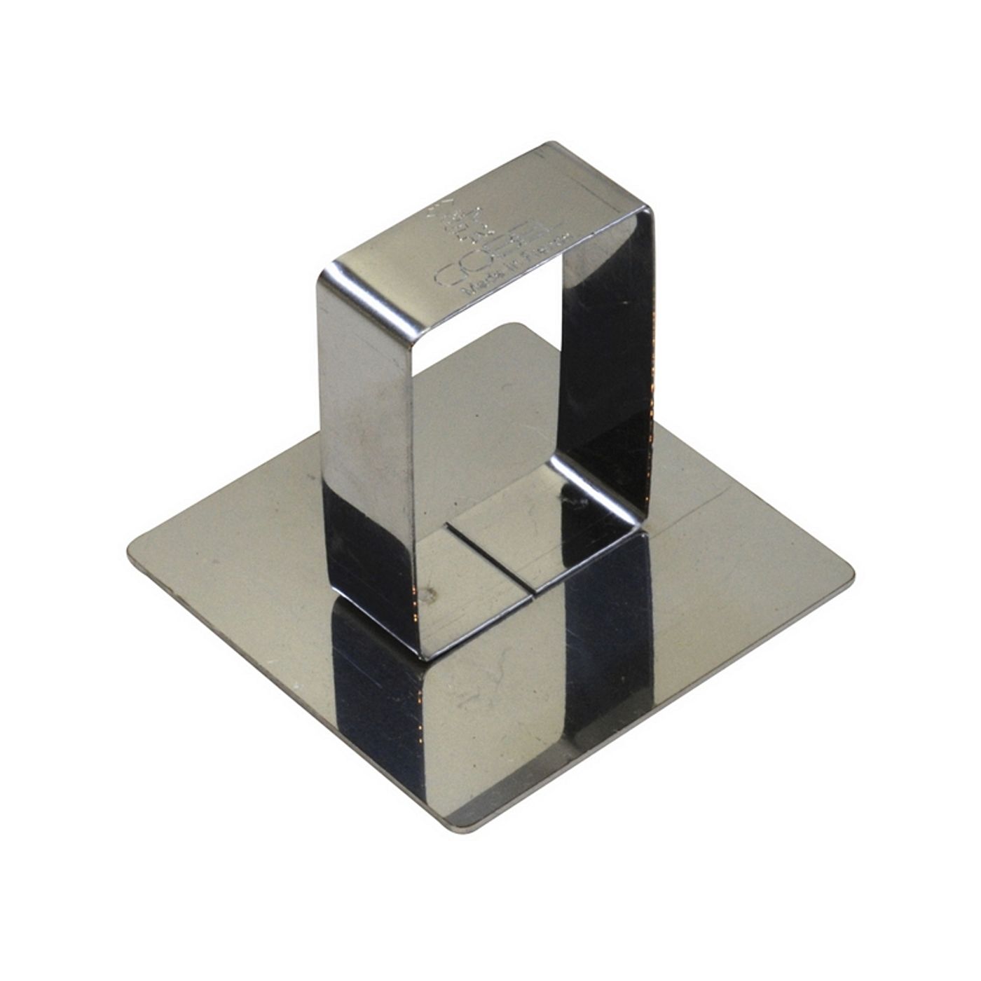 Poussoir à mousse inox 5,8 x 5,8 cm