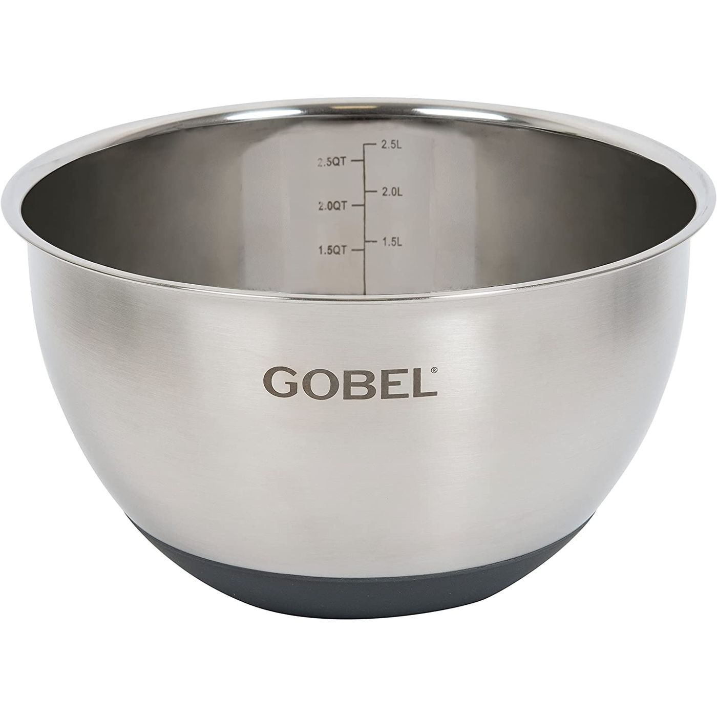 Bol inox fond silicone 20 cm