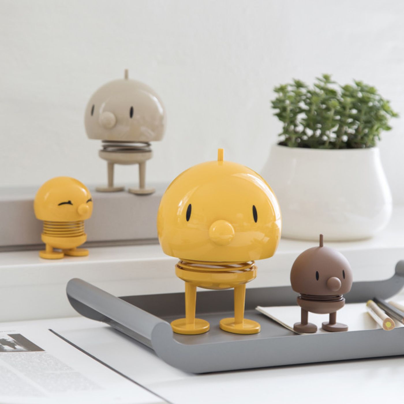 FIGURINE HOPTIMIST BUMBLE S jaune