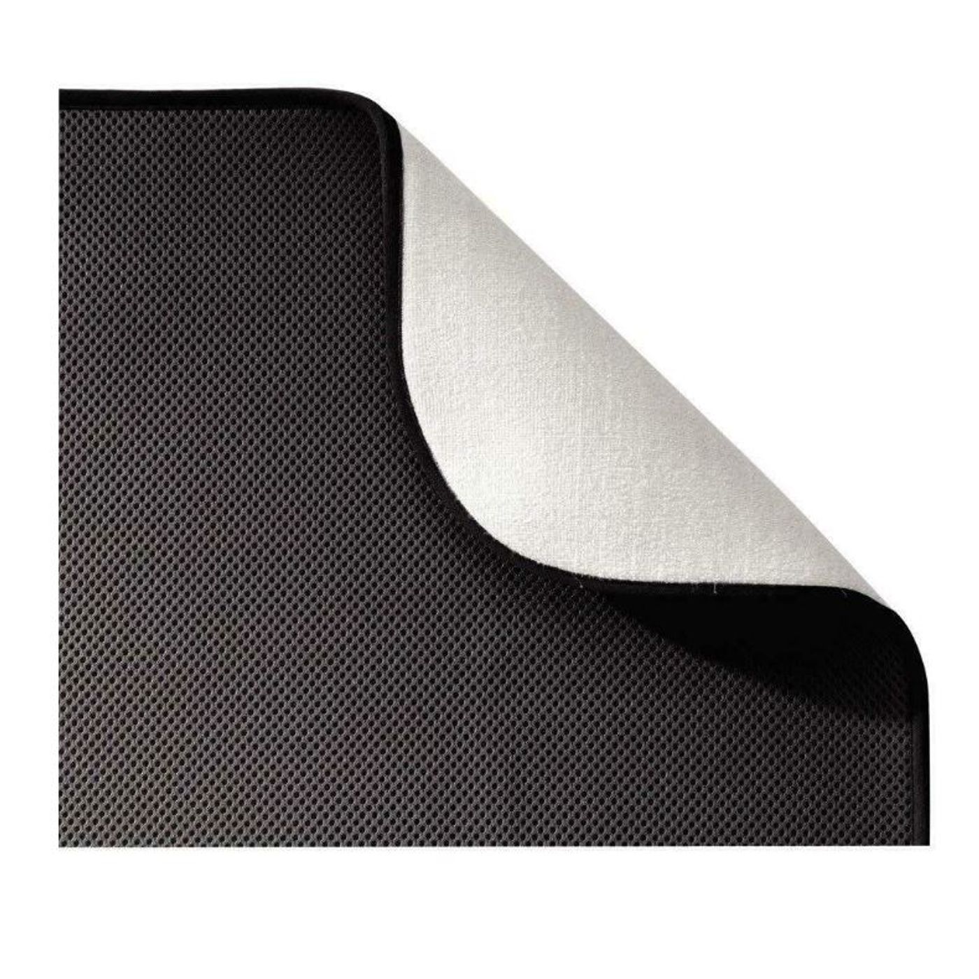 Tapis de séchage blanc/noir 45 x 23 cm