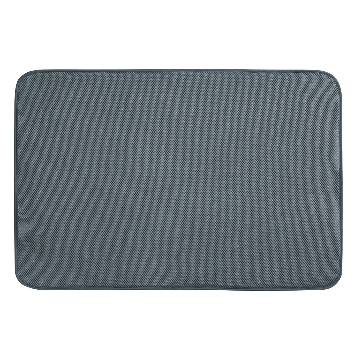 Tapis de séchage blanc/gris 61 x 46 cm